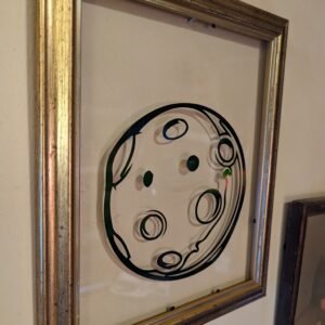 Moon on Glass Wall Art Picture